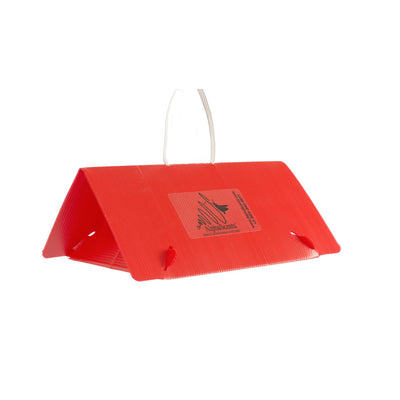 Plastic Delta Trap (Red) complete                                                                                (includes sticky insert and hanger)