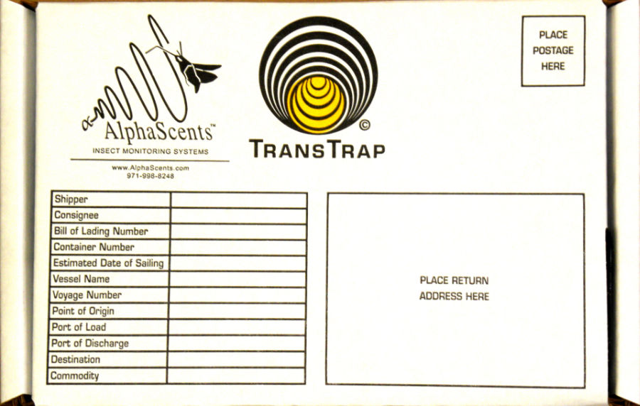 TransTrap for Monitoring Invasive Insects in Shipping Containers